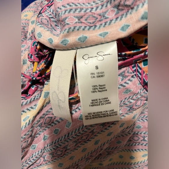 Jessica Simpson Bright Lace  Cover Up Dress - Picture 6 of 7